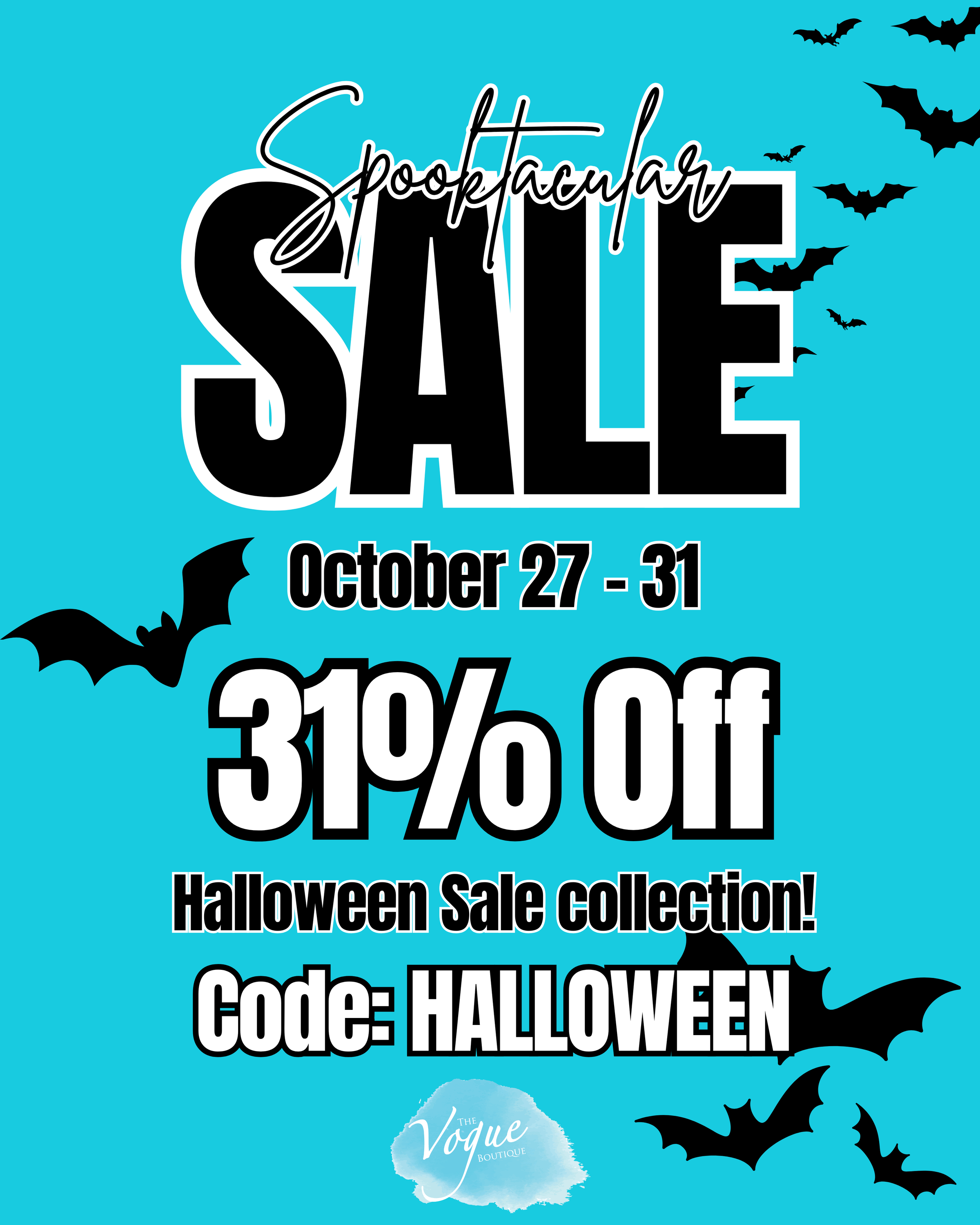 Spooktacular Sale