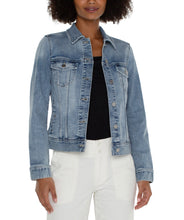 Load image into Gallery viewer, Liverpool: Classic Jean Jacket in Cabrrillo
