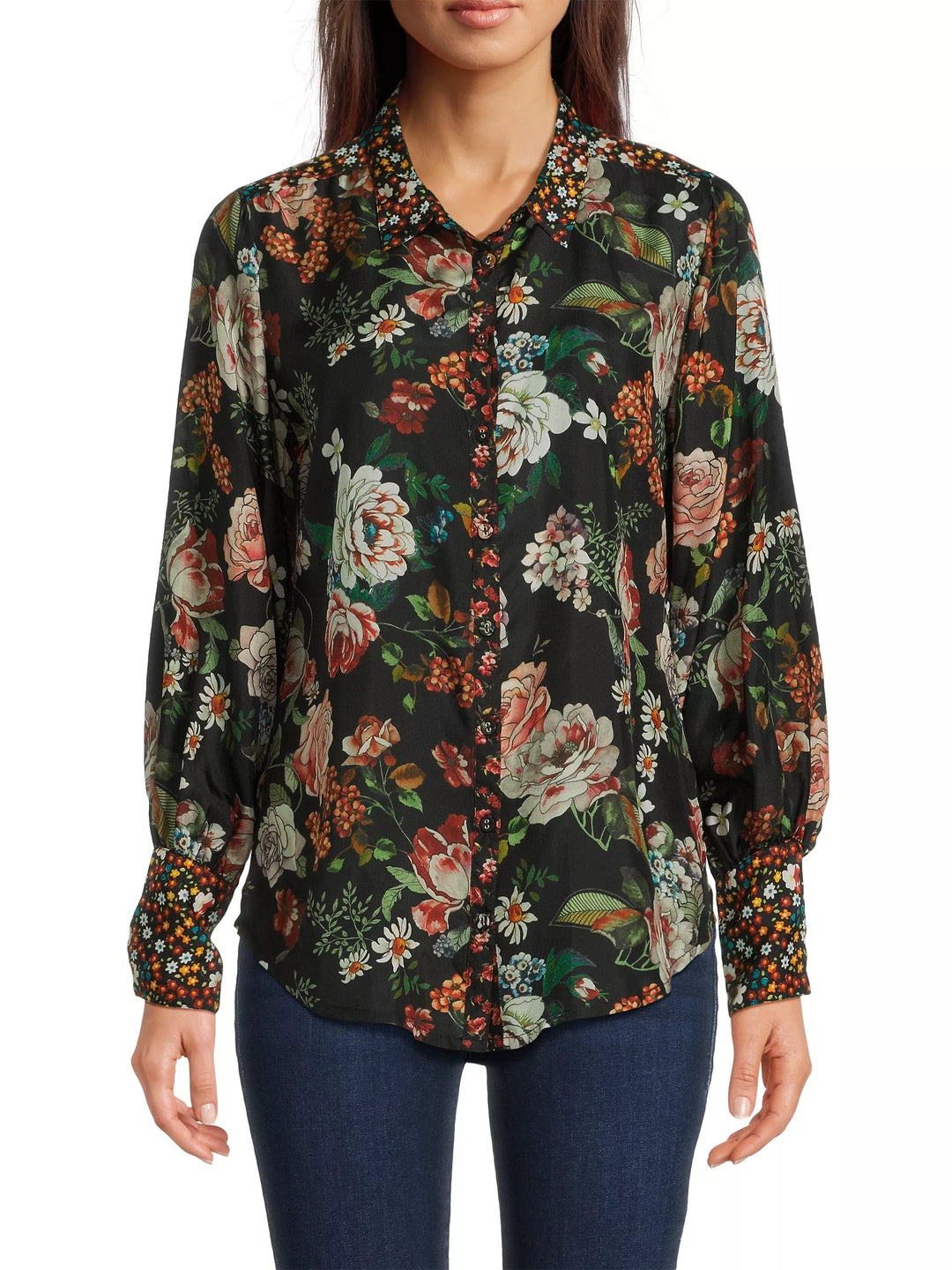 Johnny Was: Yrene Blouse in Attar