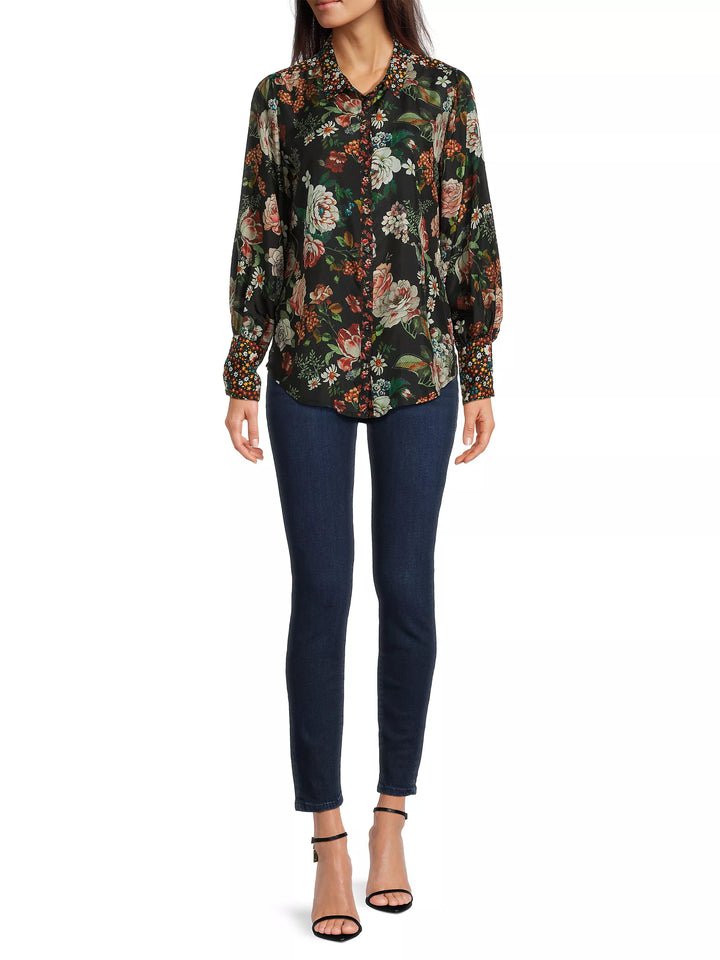 Johnny Was: Yrene Blouse in Attar