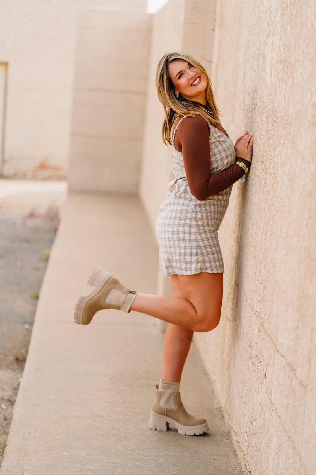 Steve Madden: Nelle Bodysuite in Chestnut