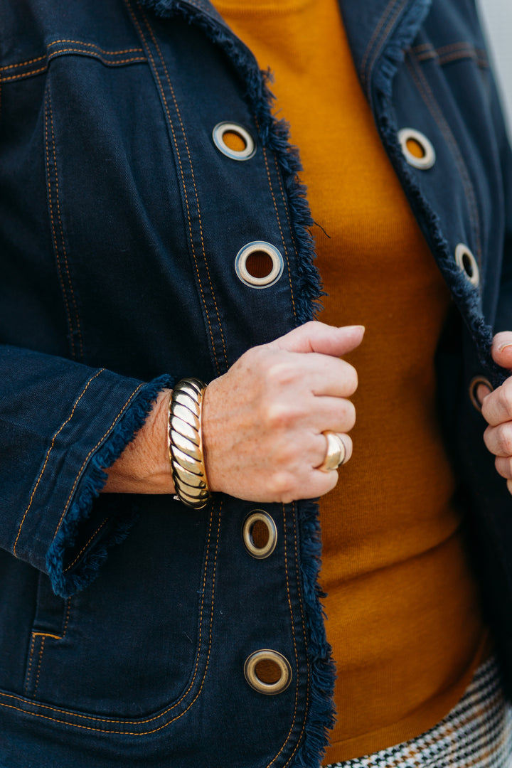 Multiples: Jewel Neck Solid Sweater Tank Top M44107KM - 239 TOBBRN