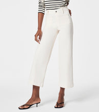 Load image into Gallery viewer, Spanx: Cropped Wide Leg Jean in Ecru Wash 20704R
