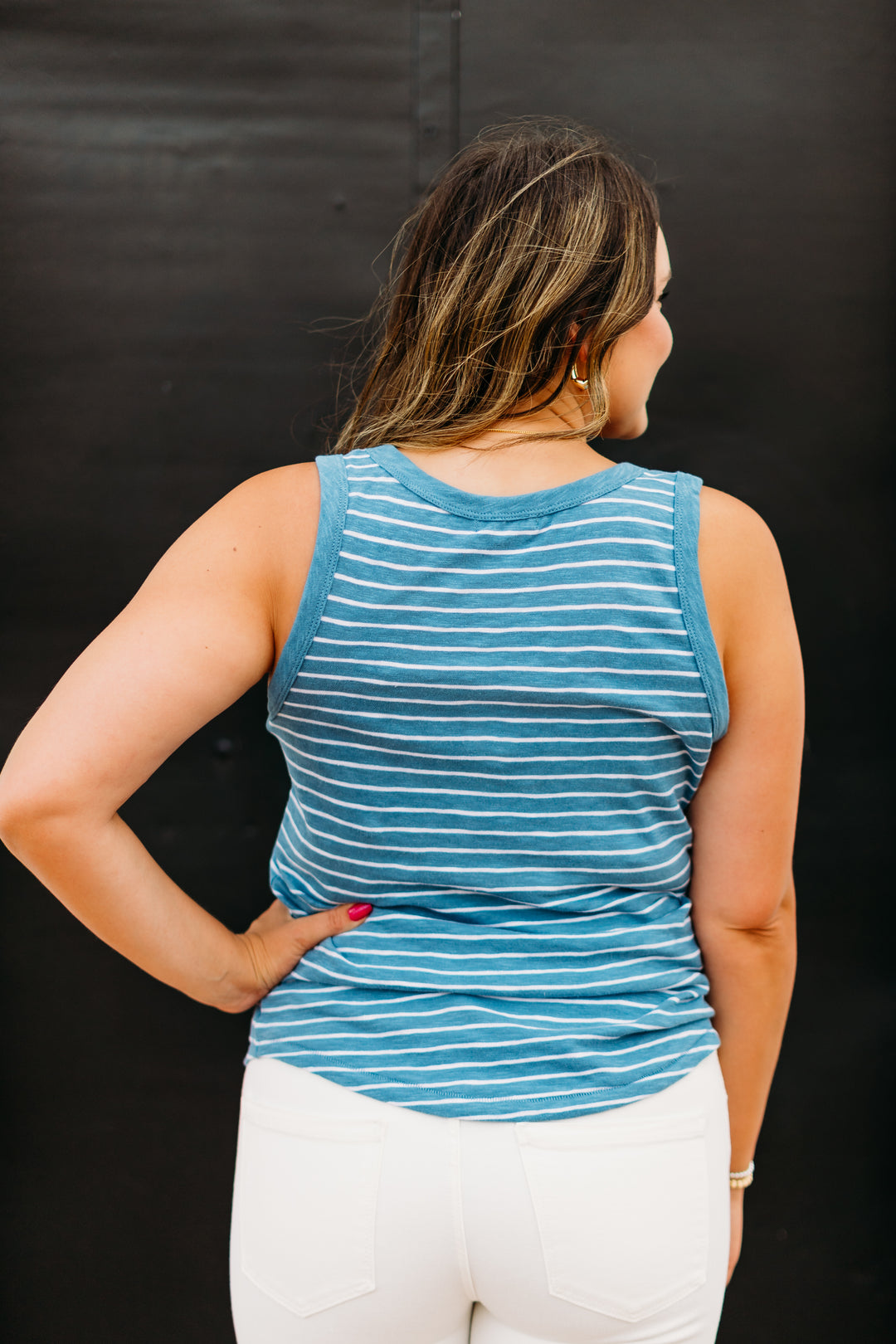 Z Supply: The Perfect Striped Tank in Boathouse