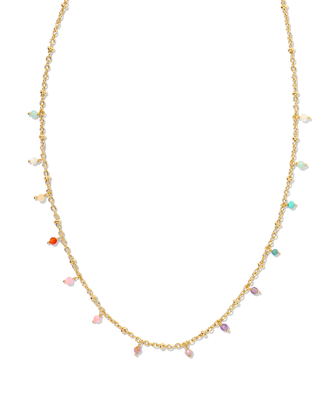Kendra Scott: Camry Strand Necklace in Gold Pastel Mix
