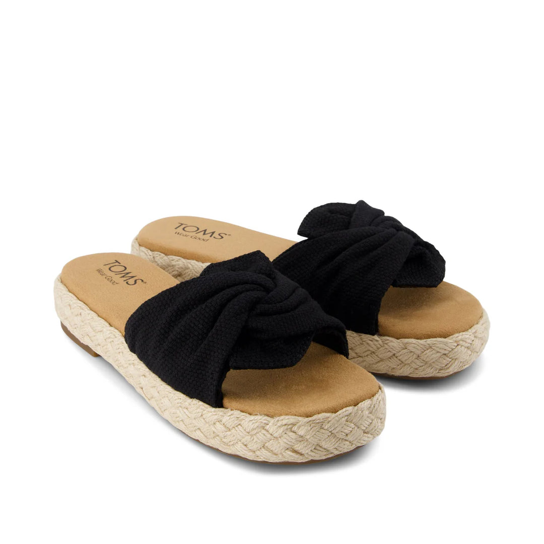Toms: Abby Slide in Black