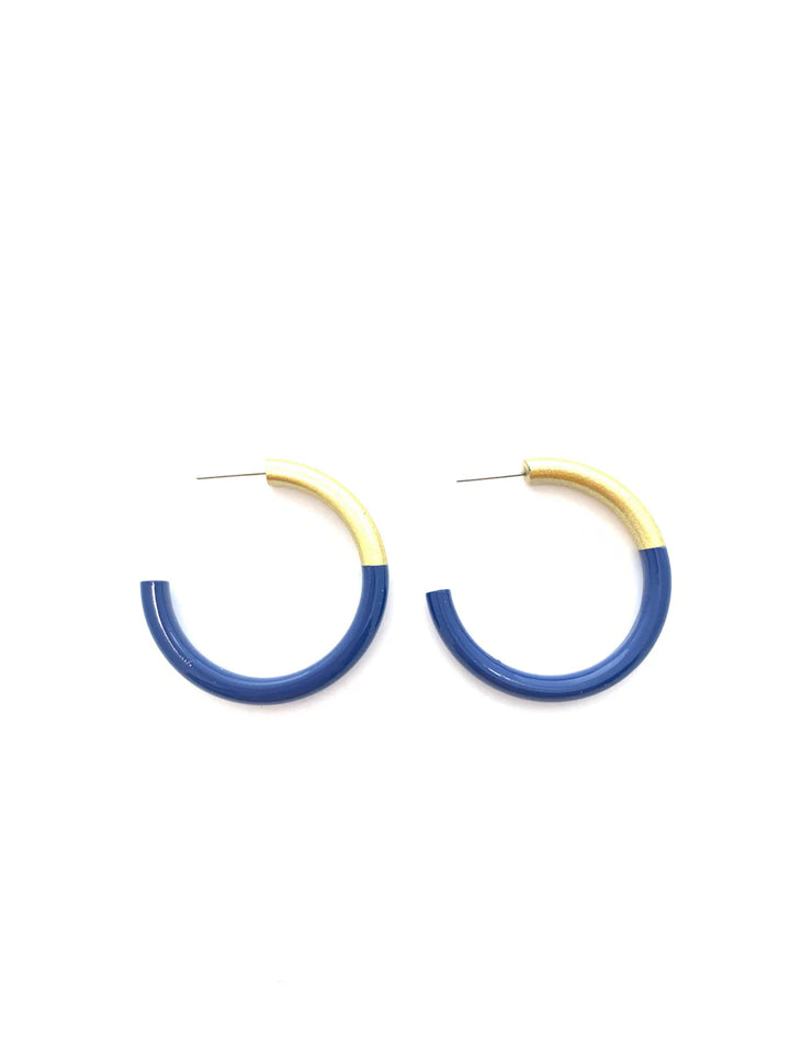 Accessory Jane: Colored Hoop Earrings