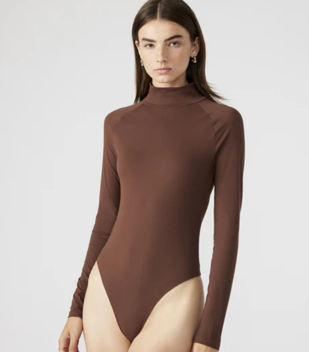 Steve Madden: Nelle Bodysuite in Chestnut