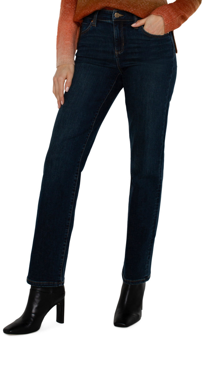 Liverpool: Kennedy Straight Jeans in San Dimas