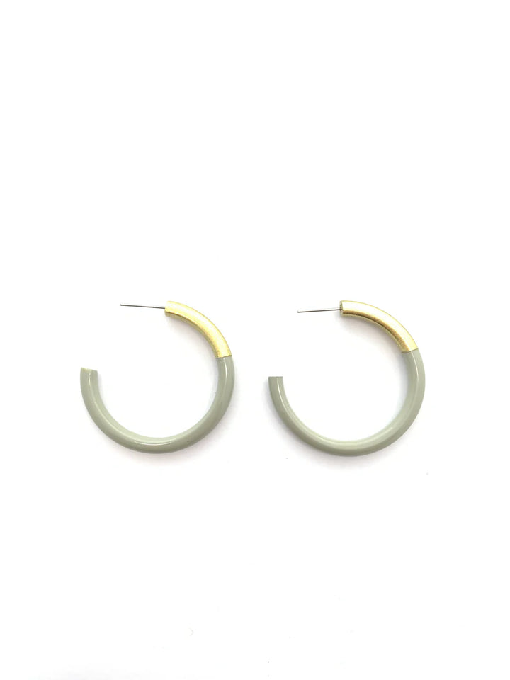 Accessory Jane: Colored Hoop Earrings