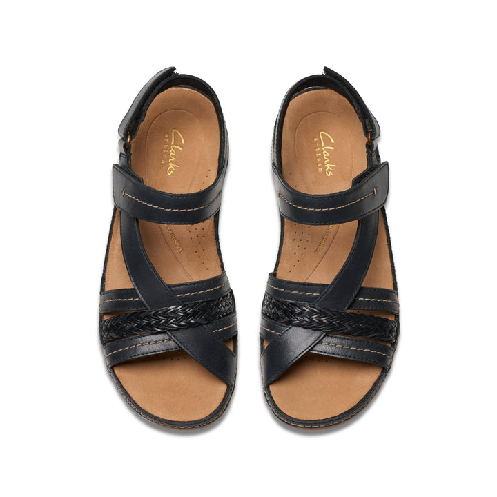 Clarks: Cecily Strap Black Combination