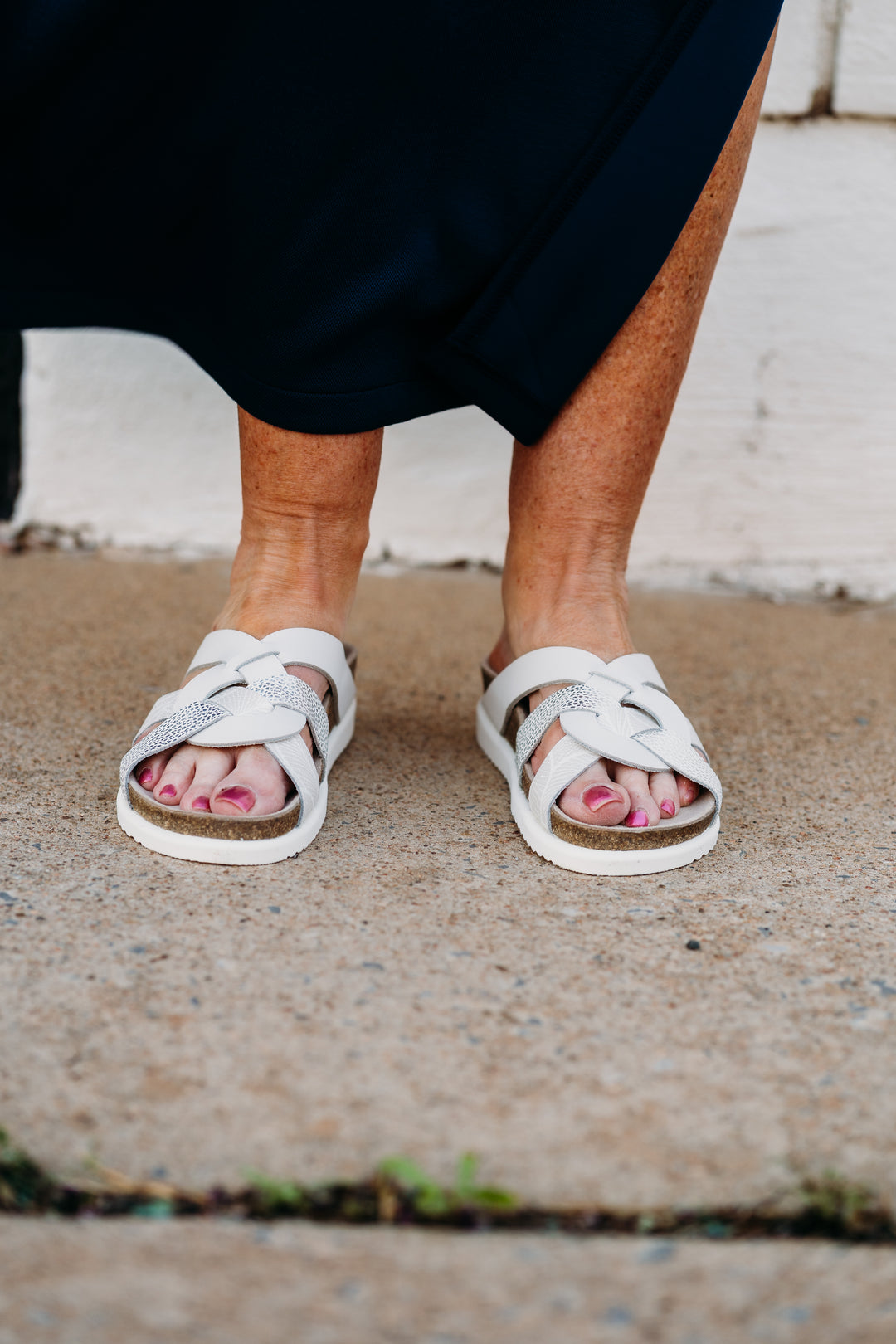 Mephisto: Halix Sandal in Silver