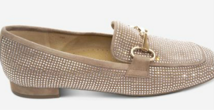 Vaneli: Sharla Military Suede Flats