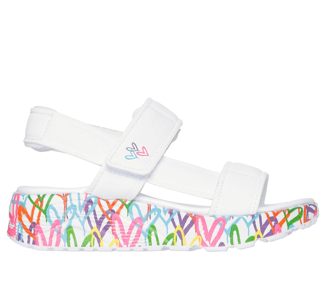 Skechers: Kids Uno Lite Sandal in Sunny Love(Girls)