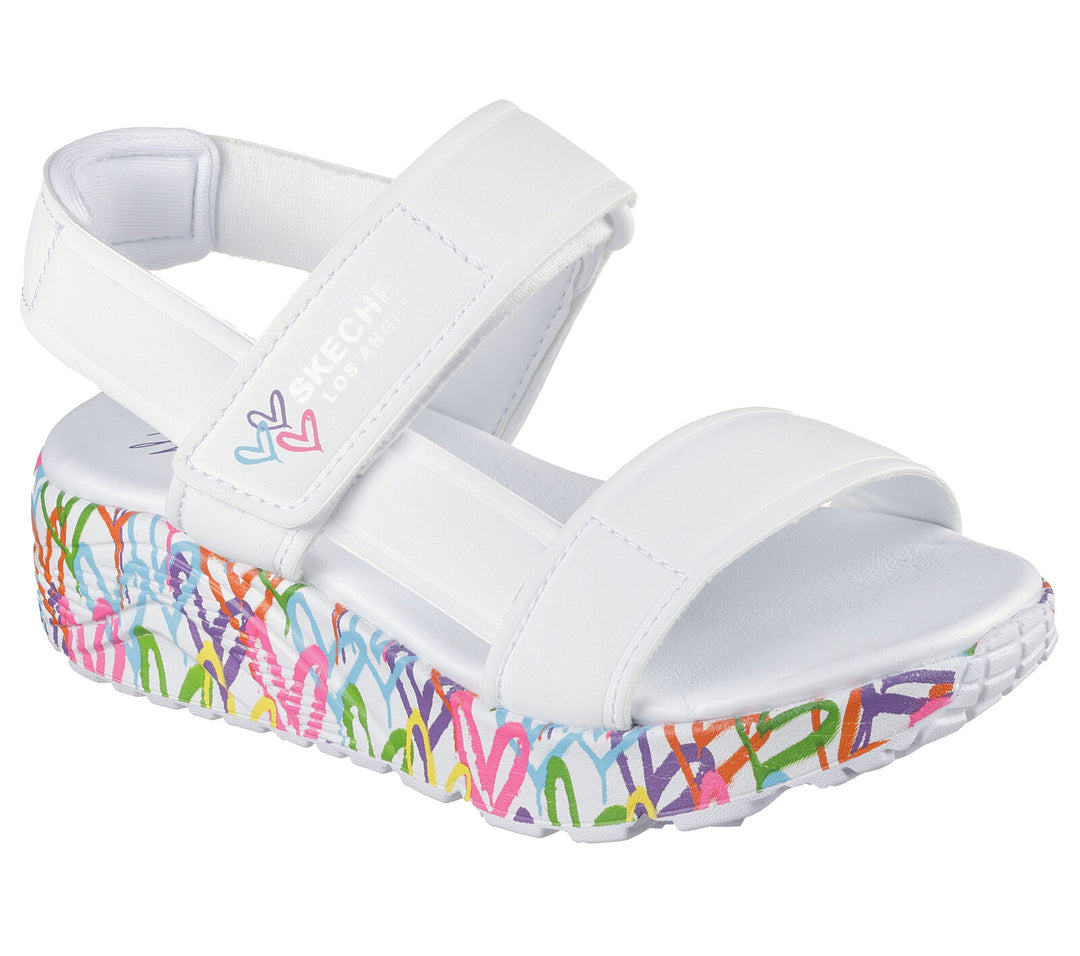 Skechers: Kids Uno Lite Sandal in Sunny Love(Girls)