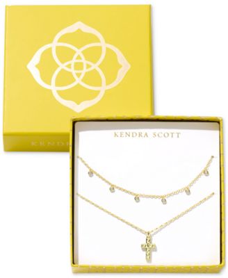 Kendra Scott: Amelia Cross Necklace Gift Set