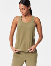 Load image into Gallery viewer, Spanx: Out of Office Shell Tank in Tuscan Olive

