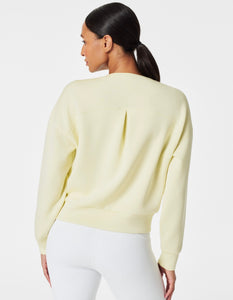 Spanx: AirEssentials Crew in Lemon Lime