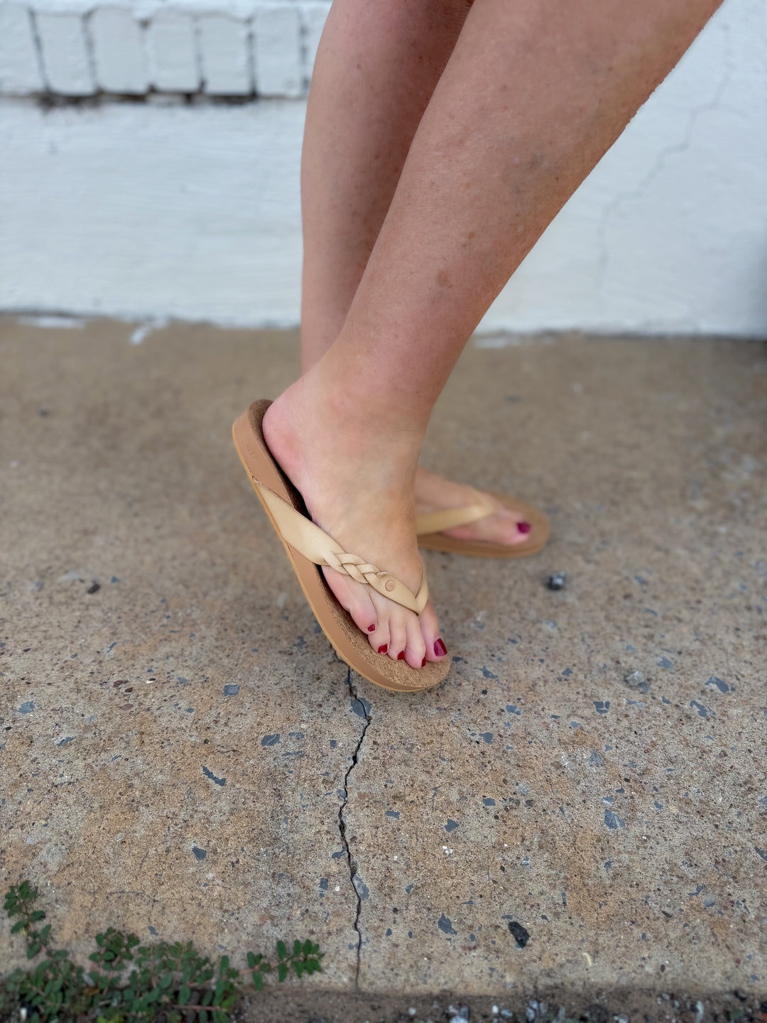 Reef: Cushion Court Twist in Seashell CJ3658