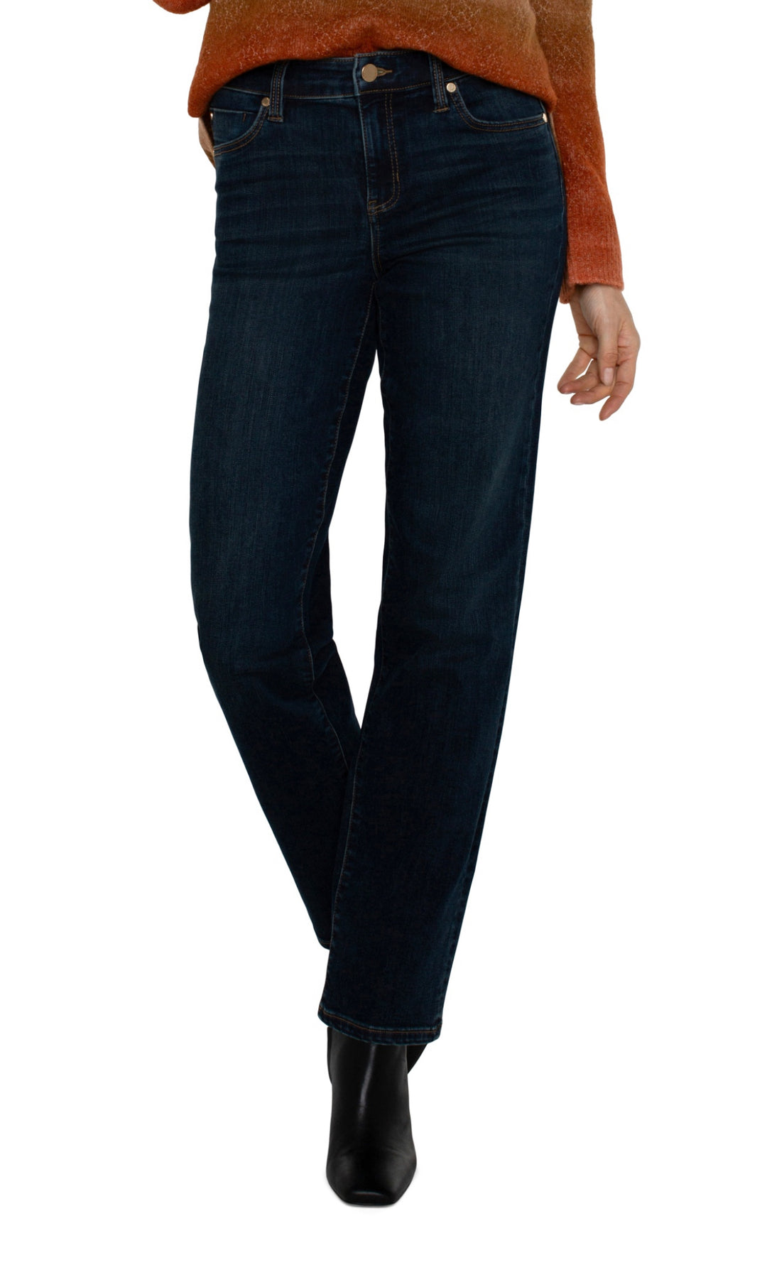 Liverpool: Kennedy Straight Jeans in San Dimas