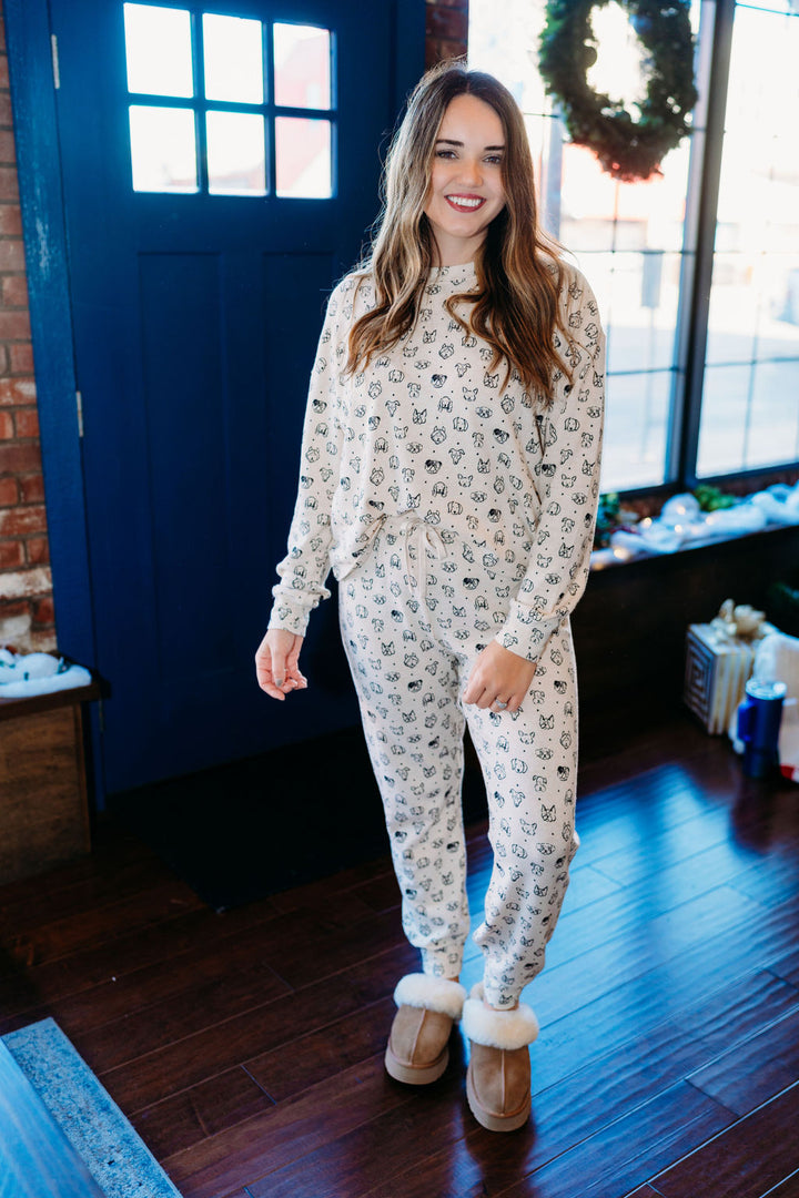 Z Supply: Pup Top in Light Oatmeal Heather