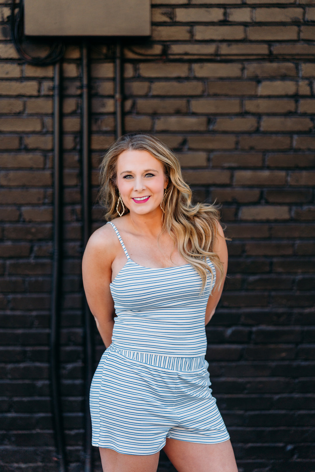 Z Supply: Camille Stripe Cami in Vanilla Ice