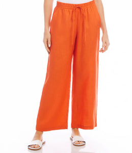 Karen Kane: Drawstring Pants in Orange 2L01520