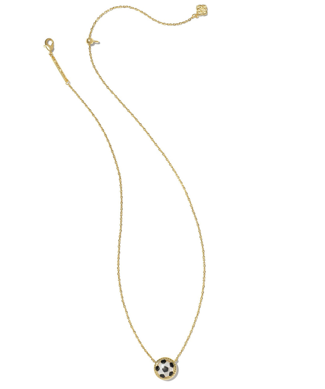 Kendra Scott: Soccer Short Pendant Necklace in Ivory MOP