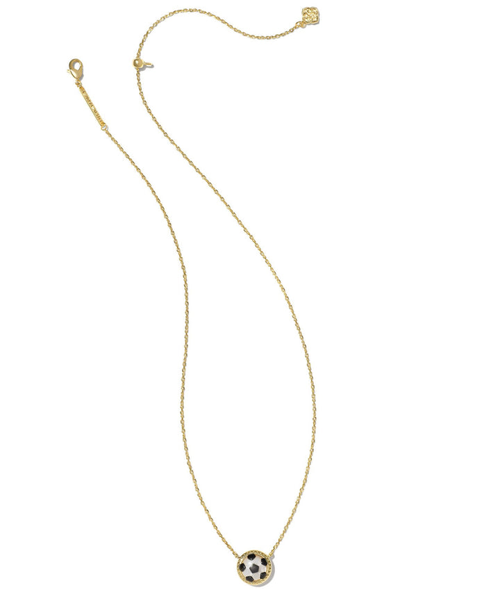Kendra Scott: Soccer Short Pendant Necklace in Ivory MOP