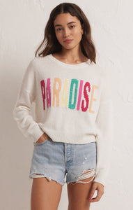 Z Supply: Paradise Sweater in White