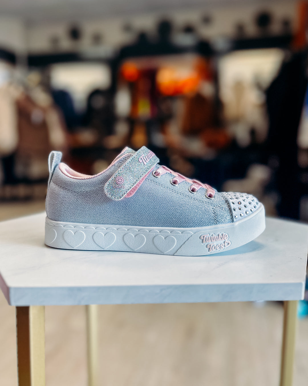 Skechers: Heart Steps Shimmer Sweetie GYPK