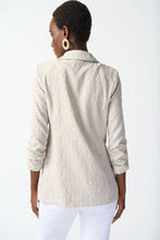 Load image into Gallery viewer, Joseph Ribkoff: Textured Open Front Blazer Style 242034
