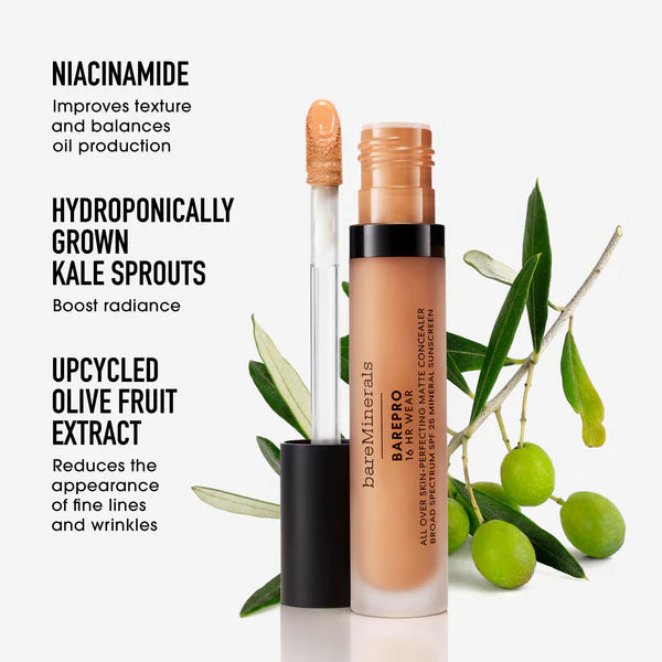 Bare Minerals: BAREPRO® 16HR ALL OVER SKIN-PERFECTING MATTE CONCEALER MINERAL SPF 25