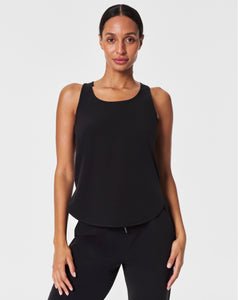 Spanx: Out of Office Shell Tank in Very Black