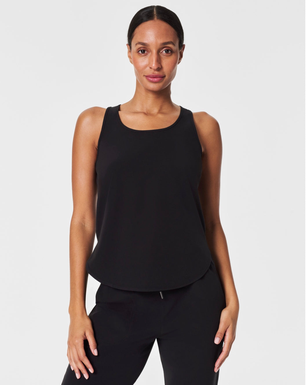 Spanx: Out of Office Shell Tank in Very Black