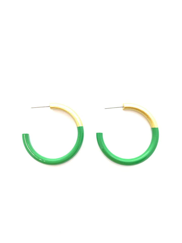 Accessory Jane: Colored Hoop Earrings
