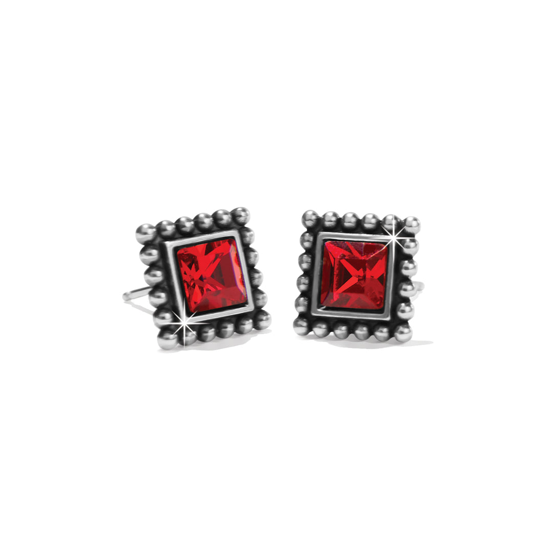 Brighton: Sparkle Square Mini Post Earrings