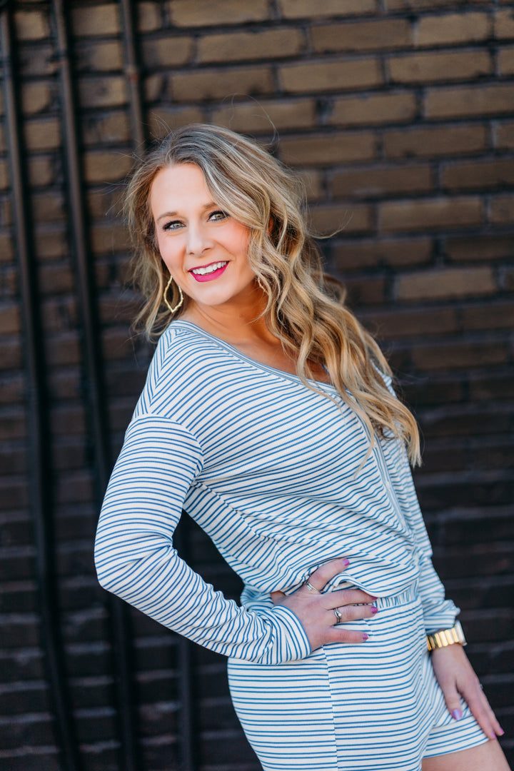 Z Supply: Camille Stripe Cami in Vanilla Ice