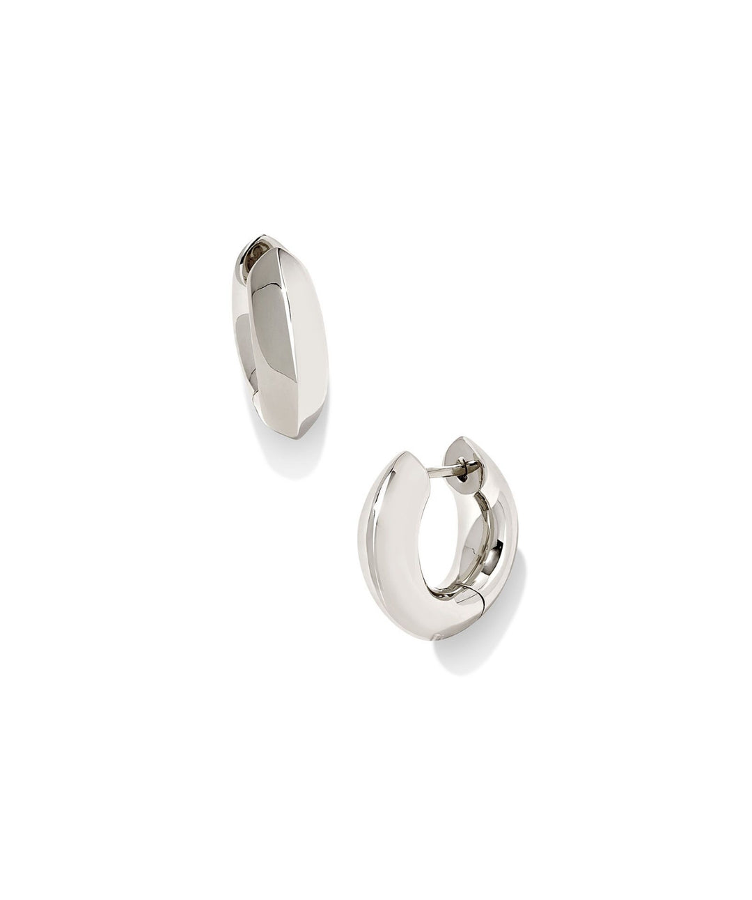 Kendra Scott: Mikki Huggie Hoops in Silver
