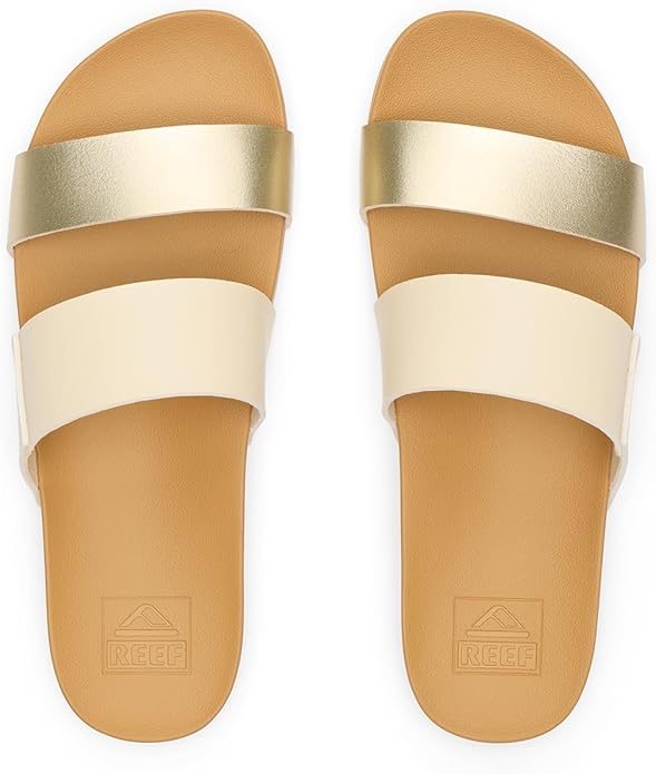 Reef: Cushion Vista Sandals in Vintage/Gold