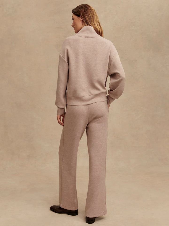 Varley: The Wide Leg Pant 28' in Taupe Marl (VAR02104)