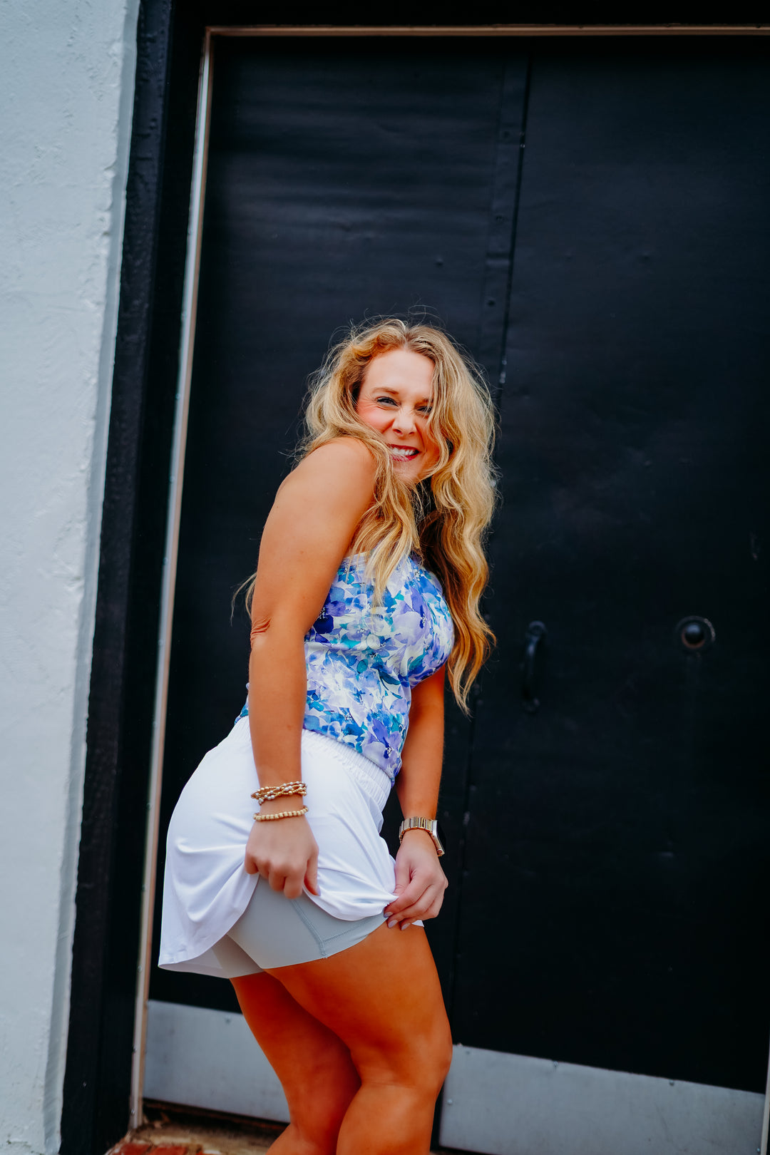 Spanx: Activate Skort 14" in Vivid White