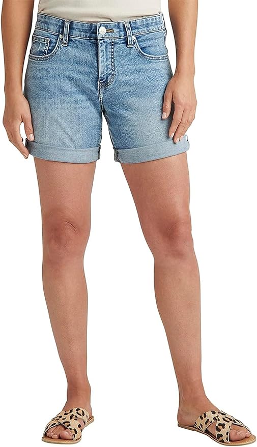 Jag: Alex Boyfriend Short in Resort Blue J5124SSJ124