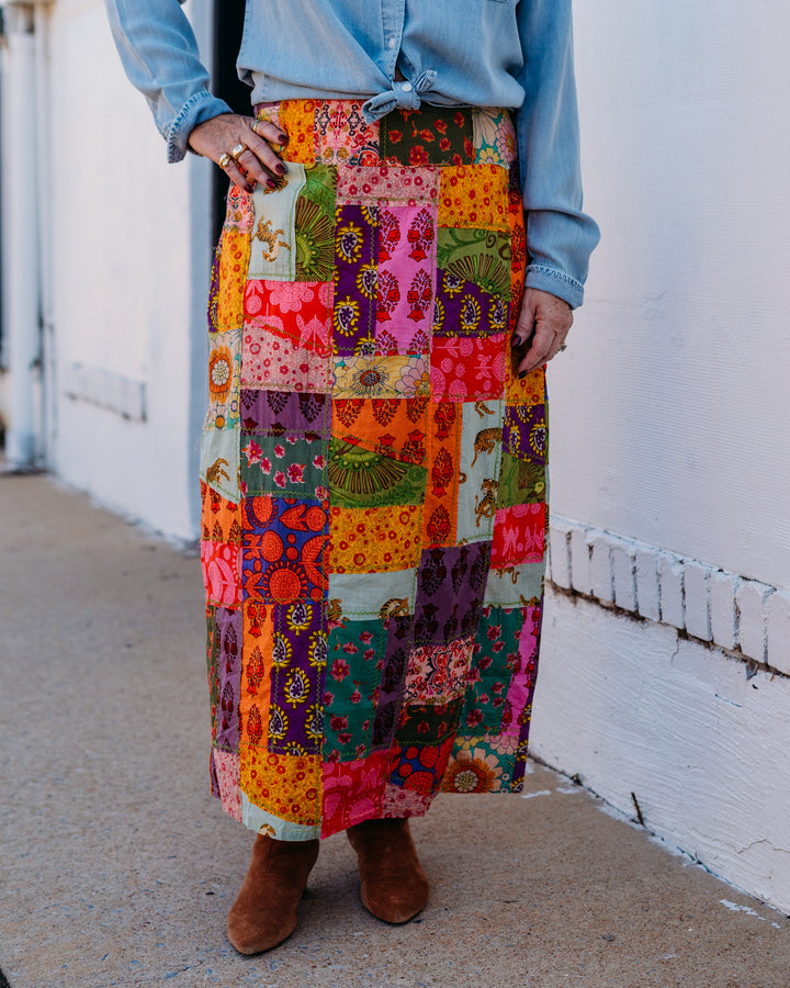 Ivy Jane: Patchwork Skirt in AS (521118)