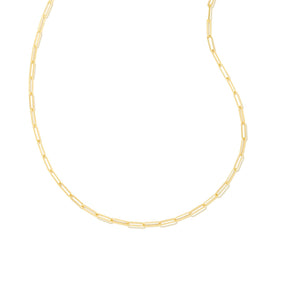 Kendra Scott: Courtney Paperclip Gold Chain Necklace