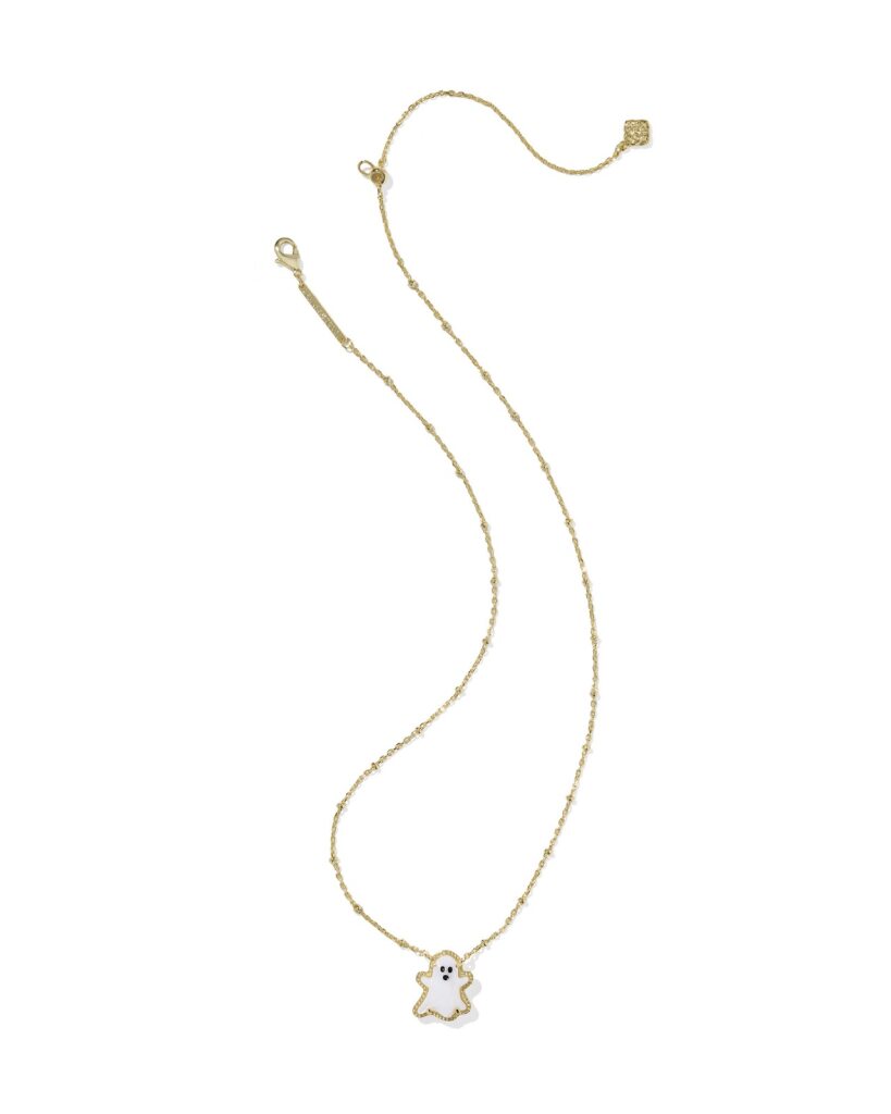 Kendra Scott: Ghost Short Pendant Necklace in Gold