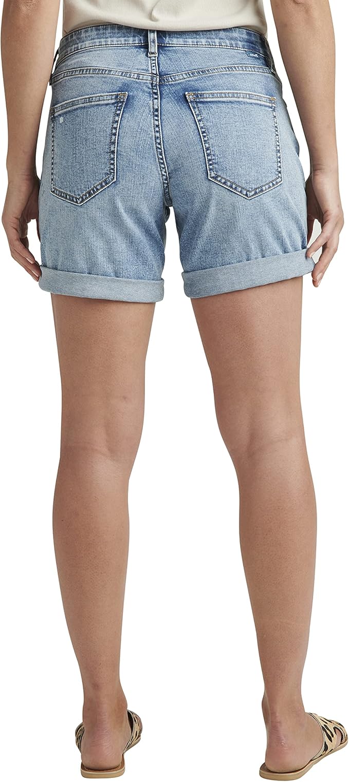 Jag: Alex Boyfriend Short in Resort Blue J5124SSJ124