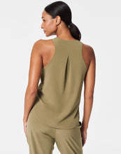 Load image into Gallery viewer, Spanx: Out of Office Shell Tank in Tuscan Olive
