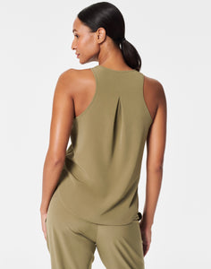 Spanx: Out of Office Shell Tank in Tuscan Olive
