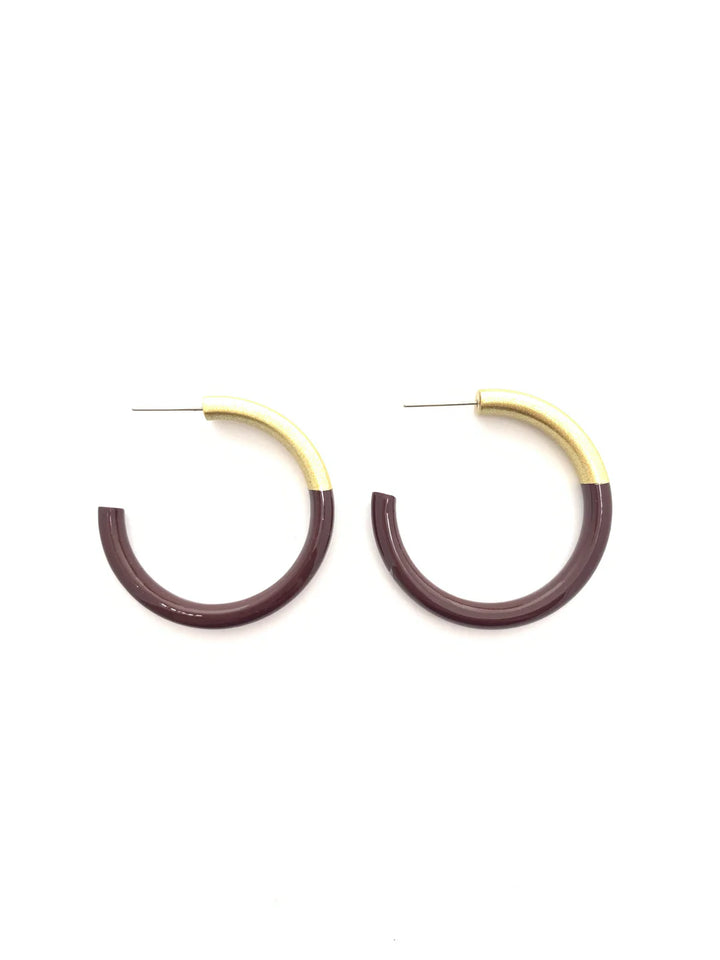 Accessory Jane: Colored Hoop Earrings